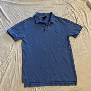 Blue polo youth sized XL